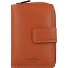  Donna Giulia Porte-monnaie Cuir véritable 13 cm Modéle cognac