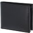  Leather Porte-monnaie Protection RFID Cuir véritable 12 cm Modéle schwarz-freedom fish