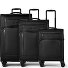  Travel Line 9804 4 roues Set de valises 3 pièces avec soufflet d'extension Modéle black