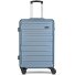  New York 2.0 4 roulettes Trolley M 67 cm Modéle blue-metallic