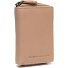  Floren Porte-monnaie Protection RFID Cuir véritable 11 cm Modéle vintage rose