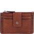  Donna Porte-monnaie RFID cuir 12 cm Modéle cognac