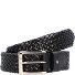  Ceinture tressée business en cuir Modéle black | 115 cm
