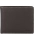  Porte-monnaie Diego en cuir 11 cm Modéle cafe