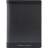  Porte-passeport carbone RFID cuir 10 cm Modéle black