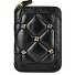  Tosca Porte-monnaie Protection RFID Cuir véritable 13 cm Modéle nero