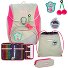  Kit cartable Alpha 4 pièces Modéle pink cherry