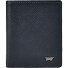  Robin Étui pour cartes de crédit Protection RFID Cuir véritable 8 cm Modéle blau