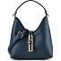  Goccia Mini sac à main Cuir 18 cm Modéle grigio blu