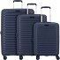 Travel Line 4500 4 roulettes Set de valises 3 pièces avec soufflet d'extension Modéle darkblue