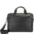  Teramo Attaché-case Cuir véritable 40 cm Compartiment ordinateur Modéle black