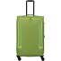  Corsiica 4 roulettes Trolley L 77 cm avec soufflet d'extension Modéle fresh green