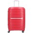  Flux 4 roues Valise cabine 68 cm avec soufflet d'extension Modéle red