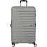  Flashline 4 roues Valise cabine 78 cm avec soufflet d'extension Modéle sky silver