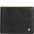  Up Porte-monnaie Cuir 12.5 cm Modéle black-bright yellow