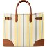  Devyn Sac de shopper 42 cm Modéle stripe lemon sorbet lauren tan
