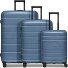  Essentials 11 4 roues Set de valises 3 pièces avec soufflet d'extension Modéle cool blue