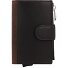  Bundenbach C-Four Étui pour cartes de crédit Protection RFID Cuir 10 cm Modéle darkbrown