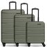  Munich 4.0 Set de valises à 4 roulettes 3 pièces avec soufflet extensible Modéle olive dull