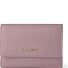  Porte-monnaie « Bologna » en cuir XL avec compartiment à fermeture éclair sur tout le pourtour, Cuir, 14 cm Modéle rose