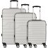  Seattle 4 roulettes Set de valises 3 pièces Modéle silber