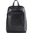  Daypack Cuir véritable 39 cm Compartiment ordinateur Modéle black