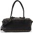  Simona Sac à bandoulière M Cuir véritable 30 cm Modéle nero