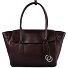  Sac de shopper Cuir véritable 52 cm Modéle black cherry