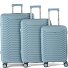  5820 4 roulettes Set de valises 3 pièces Modéle hellblau