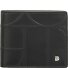  Up! Porte-monnaie Protection RFID Cuir 10.5 cm Modéle black-taupe