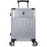  Tekno 4 roulettes Trolley de cabine S 53 cm Compartiment pour ordinateur portable Modéle silver