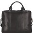  Roma Attaché-case Cuir véritable 38 cm Compartiment ordinateur Modéle schwarz
