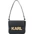  Letters Sac à bandoulière Cuir 24 cm Modéle black
