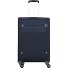  Citybeat 4 roulettes Trolley 66 cm avec soufflet d'extension Modéle navy blue