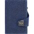  Click & Slide Porte-cartes de crédit Porte-monnaie RFID en cuir 6,5 cm Modéle blue-titan