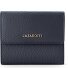  Bologna Leather Porte-monnaie Cuir véritable 12 cm Modéle navy