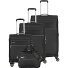  Miigo 4 roues Set de valises 4 pièces avec soufflet d'extension Modéle nachtschwarz