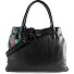  Elif Sac à bandoulière L Cuir véritable 50 cm Modéle nero