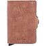  Twinwallet Étui pour cartes de crédit Protection RFID Cuir véritable 6.5 cm Modéle cognac-brown
