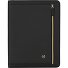  Amélie Women's Zippered Padfolio with Tablet Pocket Modéle black
