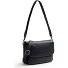  Miloa Sac à bandoulière Cuir véritable 23 cm Modéle navy