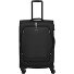  Umbria 4 roulettes Trolley M 67 cm avec soufflet d'extension Modéle black